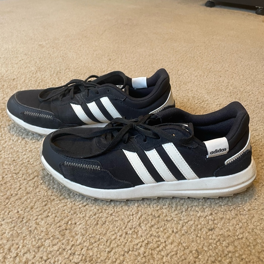 Adidas Black Casual Shoes